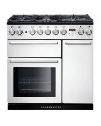 Rangemaster Nexus 90 Dual Fuel White NEX90DFFWH/C 106140