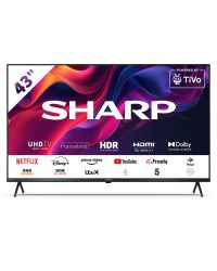 Sharp 4T-C43GK4245KB 43" 4K UHD Frameless Smart TiVo TV