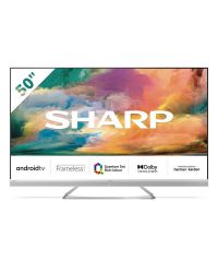 Sharp 4T-C50EQ4KM2AG 50" 4K UHD Frameless Quantum TV