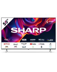 Sharp 4T-C50GM6245KS 50" 4K UHD Quantum Dot Frameless Smart TiVo TV