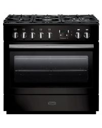 Rangemaster Professional + FX 90 Dual Fuel Gloss Black PROP90FXDFFGB/C 91130