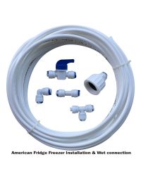 American Fridge Freezer Ice & Water Connection 