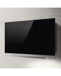 Elica APLOMB 60 Black Wall mounted Angled Hood