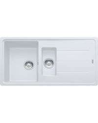 Franke BASIS BFG 651 REV Polar White Kitchen Sink
