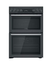 Hotpoint CD67V9H2CA/UK Double Oven Electric Cooker - Anthracite