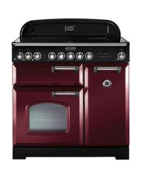 Rangemaster Classic Deluxe 90 Ceramic Cranberry CDL90ECCY/C 86780