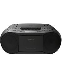 Sony CFDS70BCEK Cass/CD/Radio Boom Box 2 x 1.7w RMS 30 Radio Presets