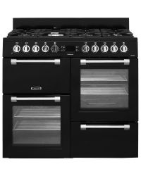 Leisure Cookmaster Range Cooker 100cm Dual Fuel Black CK100F232K 