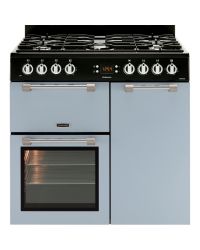 Leisure Cookmaster Range Cooker 90cm Dual Fuel Baby Blue CK90F232B 