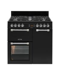 Leisure Cookmaster Range Cooker 90 Dual Fuel Black CK90F232K 