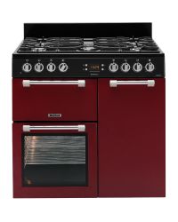 Leisure Cookmaster Range Cooker 90cm Dual Fuel Red CK90F232R  