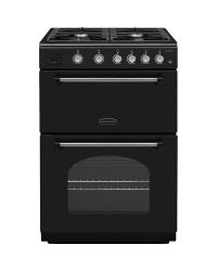 Rangemaster CLA60DFFBL/C Classic 60cm Black Dual Fuel Cooker