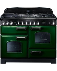 Rangemaster Classic Deluxe 110 Dual Fuel Green CDL110DFFRG/C 112890