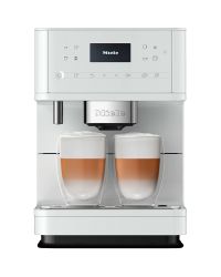 Miele CM6160 White MilkPerfection Bean to Cup Fully Automatic Freestanding Coffee Machine