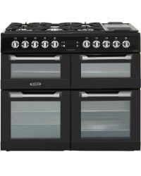 Leisure Cuisinemaster Range Cooker 100cm Dual Fuel Black CS100F520K 