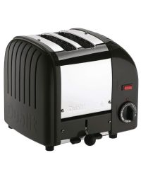 Dualit 20237 Matt Black 2 Slice Toaster