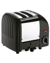 Dualit 20237 Matt Black 2 Slice Toaster