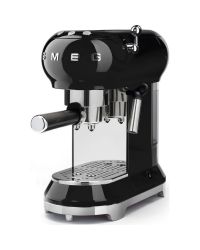 SMEG ECF01BLUK Black Retro Style Coffee Machine