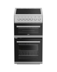 Beko EDVC503S 50cm Double Oven Electric Cooker