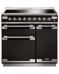 Rangemaster Elise 90 Range Cooker Induction Gloss Black ELS90EIGB/ 107870