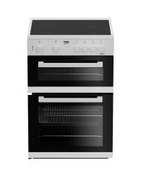 Beko ETC611W 60cm Electric Cooker with Ceramic Hob