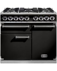 Falcon 1000 Deluxe Range Cooker Black / Dual Fuel F1000DXDFBL/CM