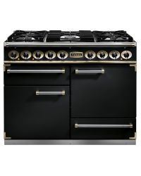 Falcon 1092 Deluxe Range Cooker 110 Dual Fuel Black F1092DXDFBL/BM 