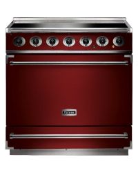 Falcon 900S Range Cooker 90  Induction Cherry Red F900SEIRD/N-EU