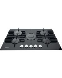 Hotpoint FTGHG751DHBK 75cm Gas On Glass Hob 