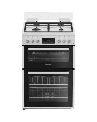 Blomberg GGRN655W 60cm Double Oven Gas Cooker with Gas Hob