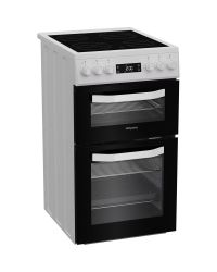 Hotpoint HDE5VDCW Double Oven Electric Cooker