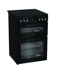 Hotpoint HDE6VDC2B1 Double Oven Electric Cooker - Black