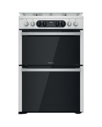 Hotpoint HDM67G8C2CX/UK 60cm Dual Fuel Cooker