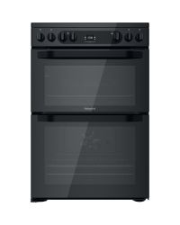 Hotpoint HDM67V92HCB Double Oven Electric Cooker - Black