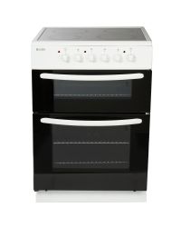 Haden HE60DOMW 60.5cm Double Oven Electric Cooker