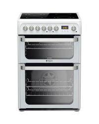Hotpoint HUE61PS Double Oven Electric Cooker