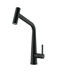 Frankie Icon Pull Out Jet Shower Matt Black Tap