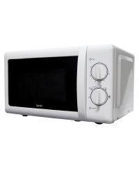 Igenix IG2083  20 Litre Microwave Oven White  with Stainless Interior