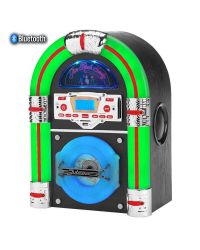 Steepletone Jive Rock Sixty Dark Table Top Jukebox