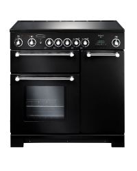 Rangemaster Kitchener 90 Ceramic Black KCH90ECBL/C 79270