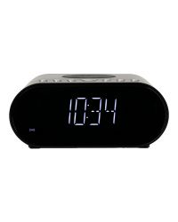 Roberts ORTUS-BK DAB Alarm Clock Radio with Wireless Smartphone Charging