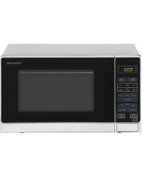 Sharp R272SLM 20 Litre Solo Microwave Silver