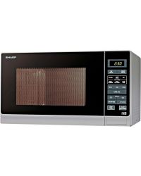 Sharp R372SLM 25 Litre Solo Microwave - Silver