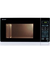 Sharp R372WM 25 Litre Solo Microwave - White