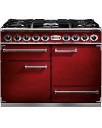 Falcon 1092 Deluxe Range Cooker 110 Dual Fuel Cherry Red F1092DXDFRD/NM 