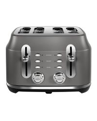 Rangemaster RMCL4S201GY 4 Slice Toaster - Matte Slate Grey