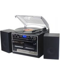 Steepletone Chicago Black 5-In-1 Music System