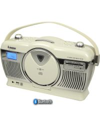 Steepletone Stirling 4 Retro Style CD Radio with Bluetooth Streaming