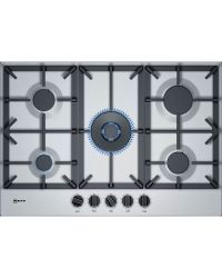 Neff T27DS59N0 Stainless Gas Hob
