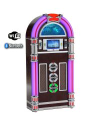 Steepletone Touch Rock 50 MW Dark Floor Standing Jukebox